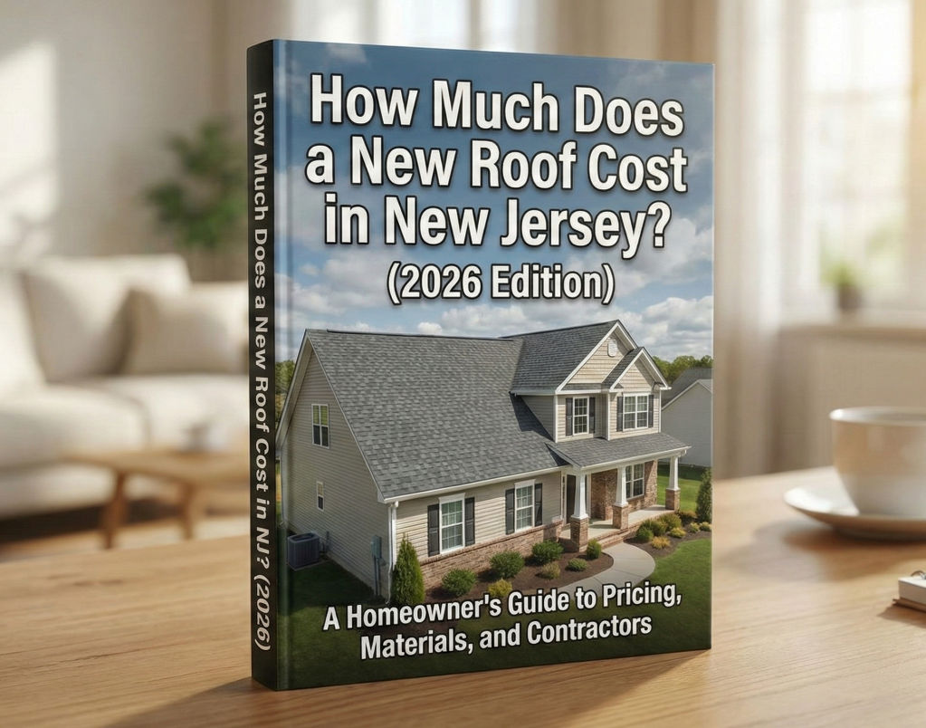 New roof installation New Jersey home by Army Roofing